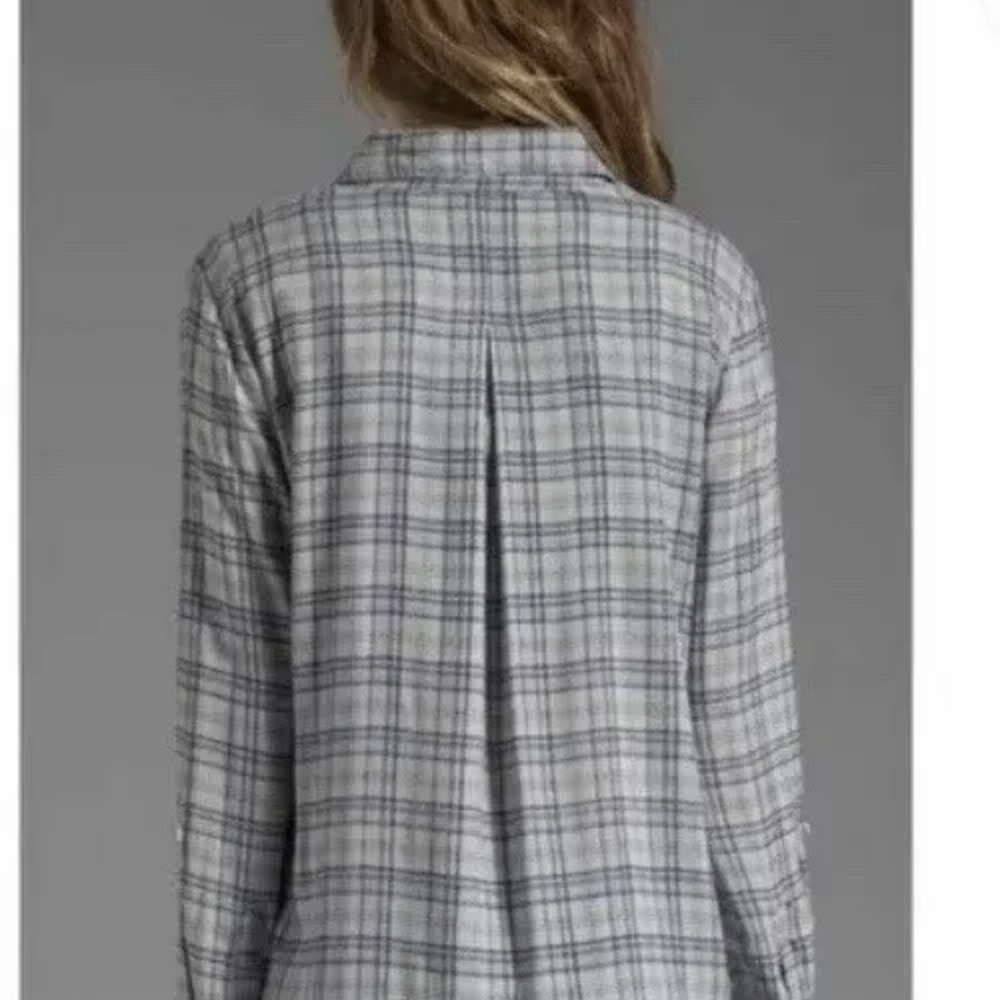 Soft By Joie Super Soft Button Down Top Joie Sz S - image 2